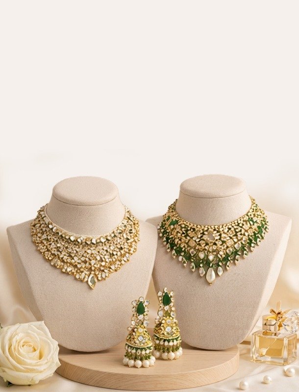 Necklace and choker set